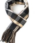 Alpine Swiss Mens Plaid Scarf Softer Than Cashmere Scarves Winter Shawl